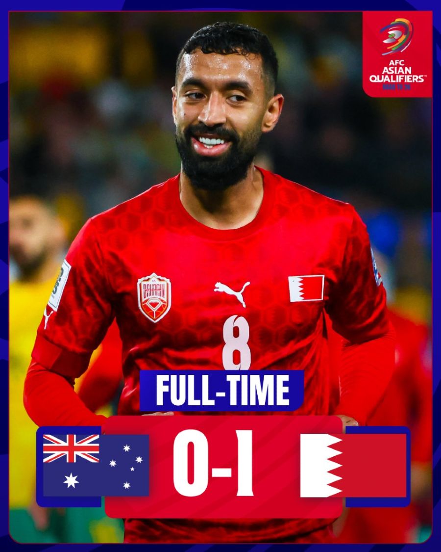 البحرين تعود من استراليا بـ 3