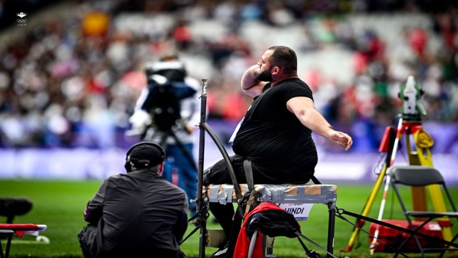 الأردني أحمد هندي يظفر ببرونزية دفع