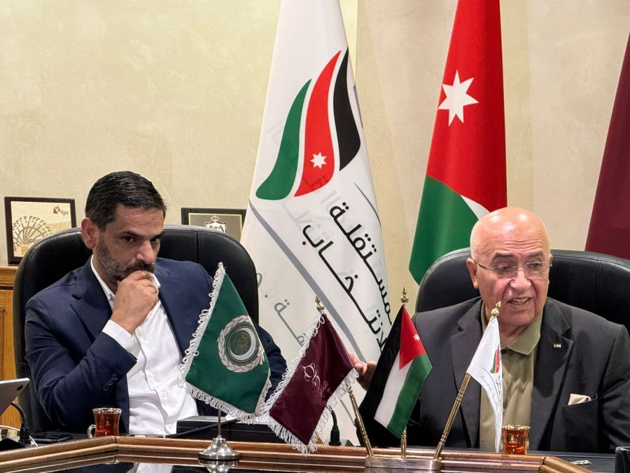 موسى المعايطة في نقابة الصحفيين الأردنيين