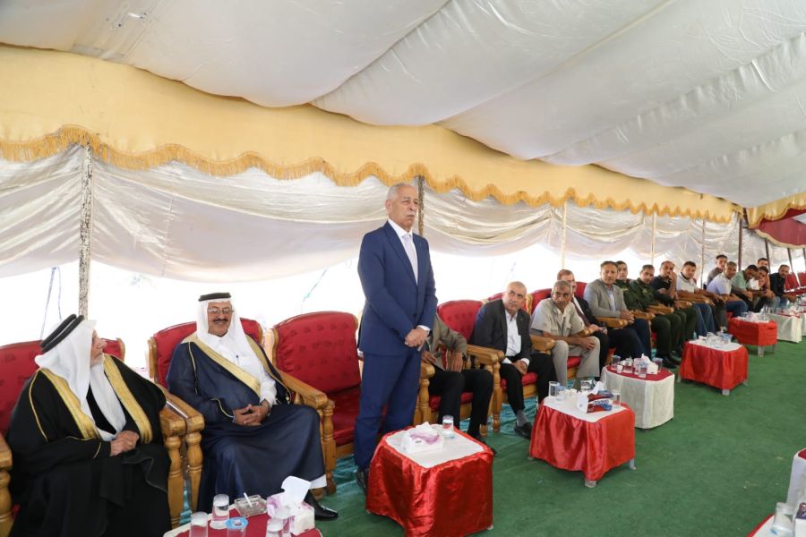 مندوبا عن الملك وولي العهد.. العيسوي