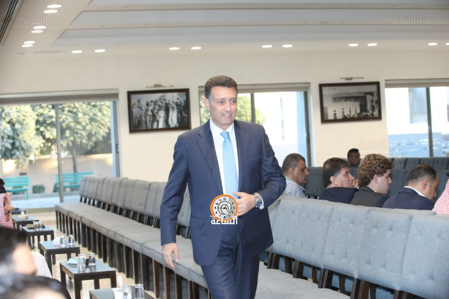 أحمد الصفدي يستقبل المهنئين بنجاحه رئيسا