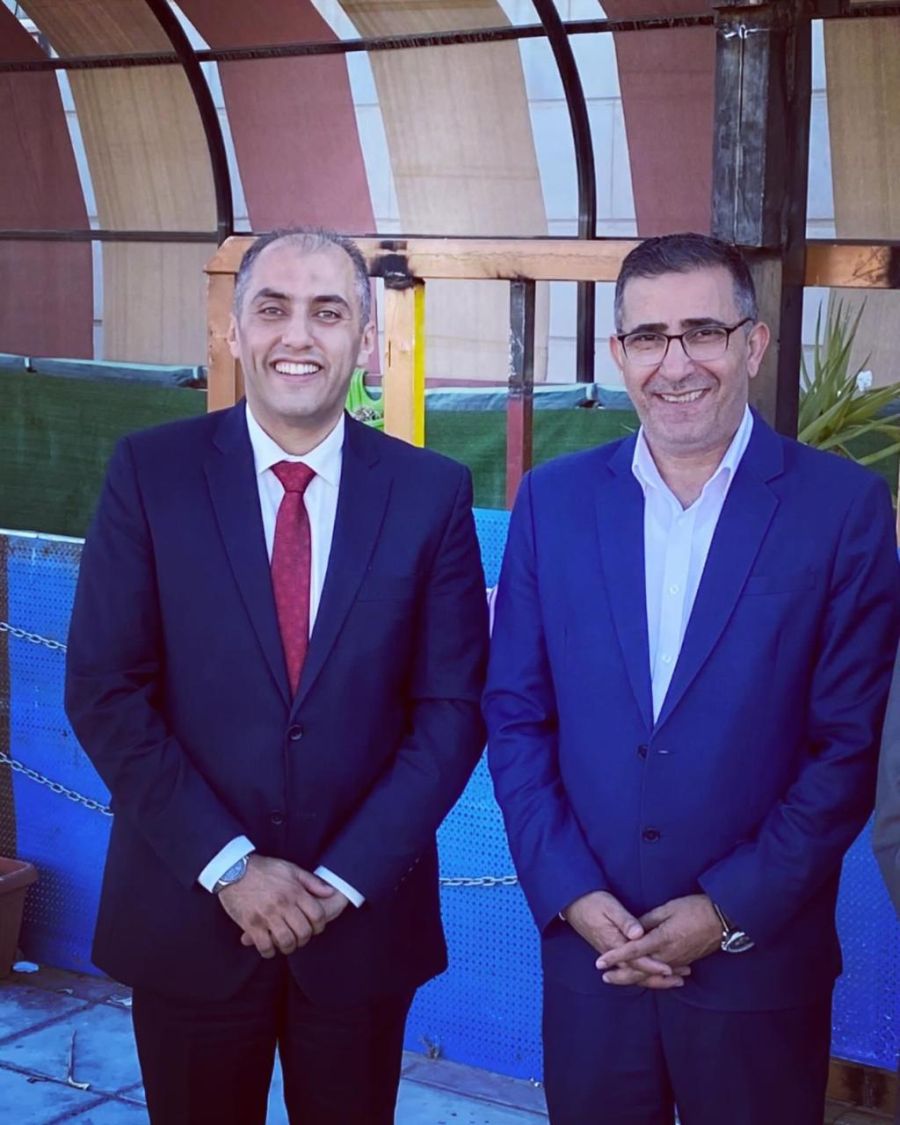 الدكتور البحري يهنئ العزام.. مبارك تجديد