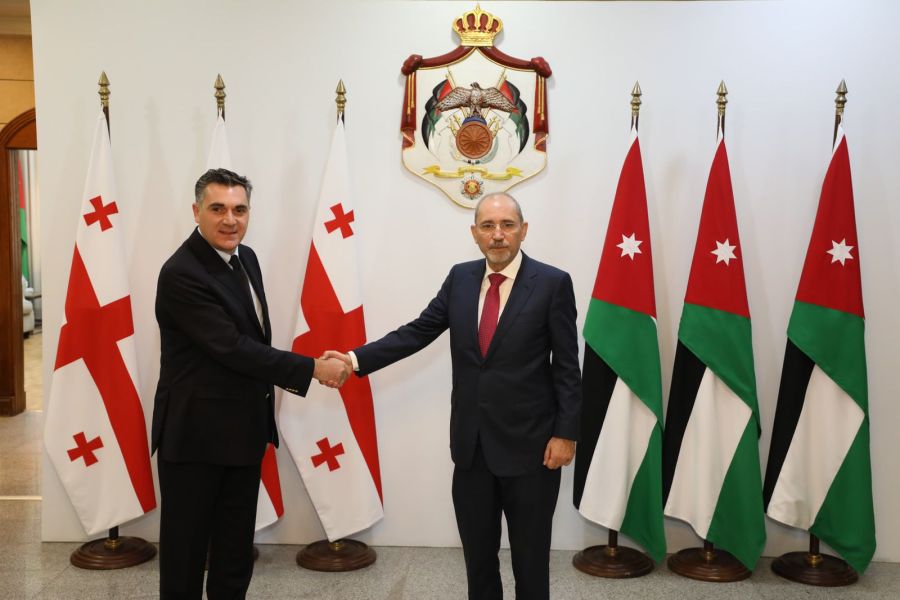 الصفدي يستقبل إيليا داركياشفيلي.. المركز الثقافي