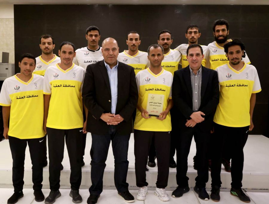 تكريم أبطال المحافظات في بطولة اليوبيل