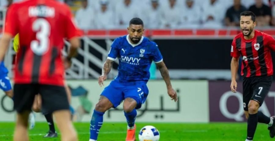 الهلال يفوز على مضيفه الريان في