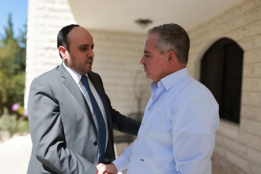 الوزير الشديفات يلتقي وزير الشباب الأسبق