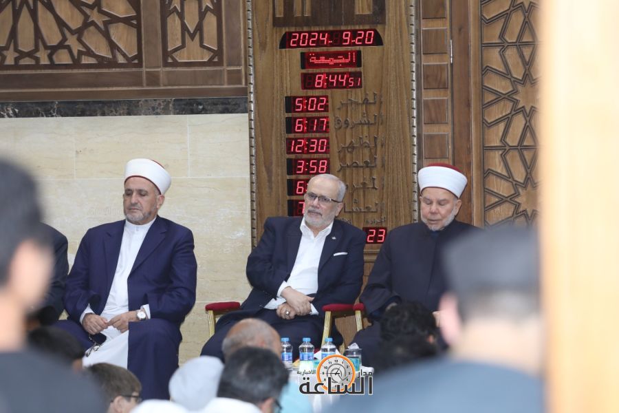 حفل ديني في مسجد مهاوش العبداللات