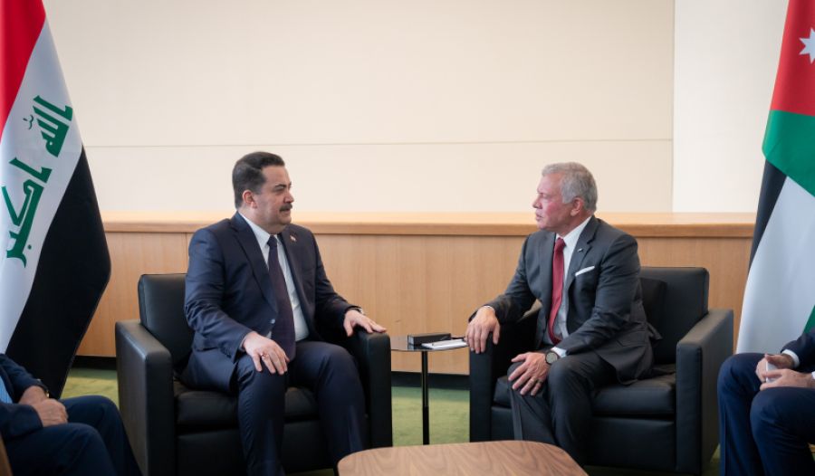 الملك ورئيس وزراء العراق يؤكدان ضرورة