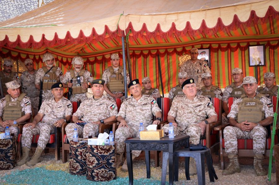 الحنيطي يتفقد سياج النشامى الحدودي على