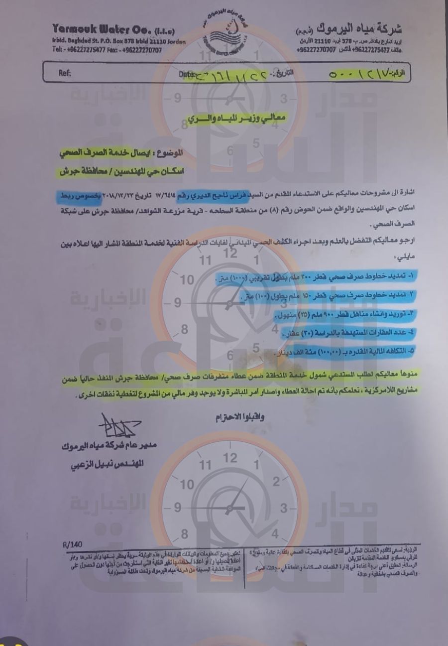 من أهالي إسكان المهندسينسطيح إلى د.جعفر