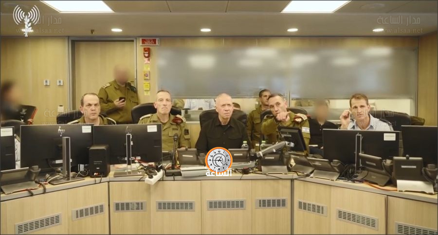 شاهد.. رئيس الأركان الإسرائيلي يشرف على