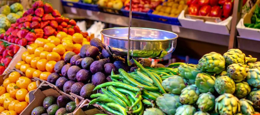 3796 طنا من الخضار والفواكه ترد