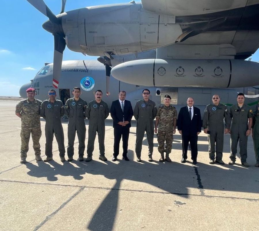 بتوجيهات ملكية.. الأردن يرسل طائرة مساعدات