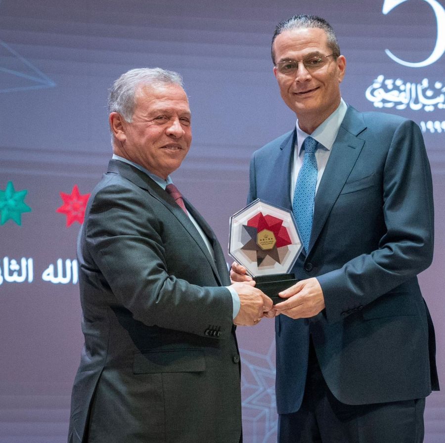 البنك المركزي الأردني يفوز بالمركز الأول