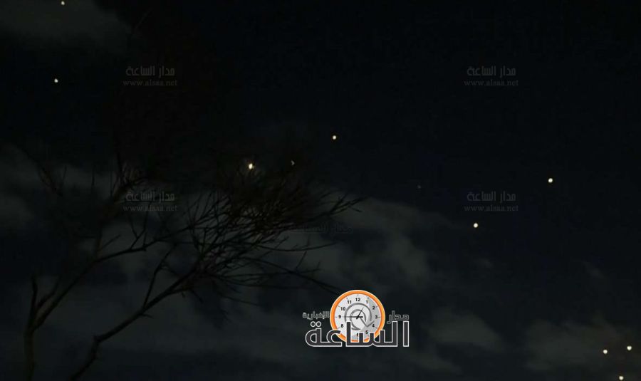 بقايا صواريخ إيرانية تسقط في ماعين