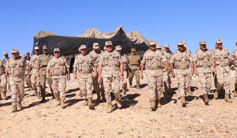 الرماية بنظام (TOGS) ورماية حية لراجمة