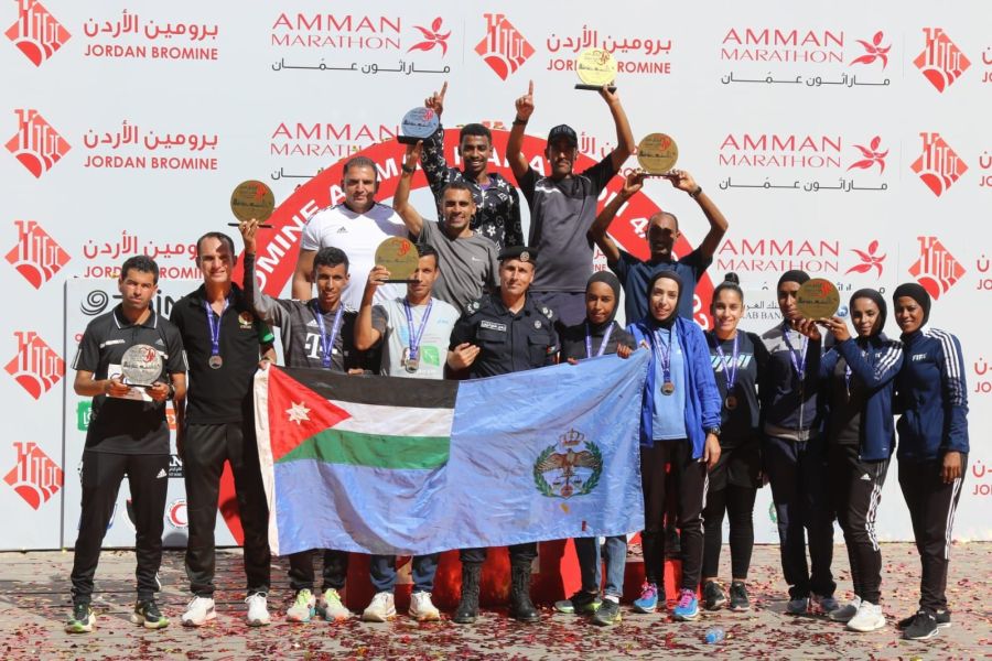 عداءو الأمن العام يحصدون الذهب في