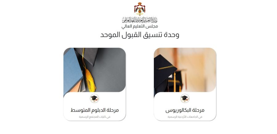 إعلان نتائج القبول للطلبة مسيئي الاختيار