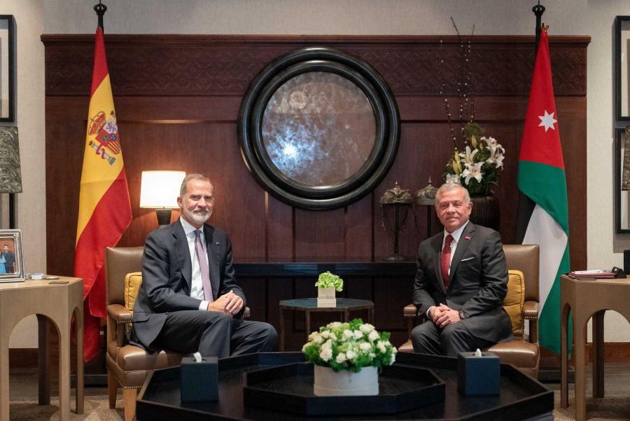 الملك: أرحب بصديقي جلالة الملك فيليبي