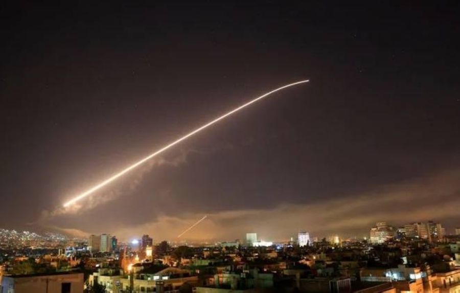 الدفاعات الجوية السورية تتصدى لأهداف معادية