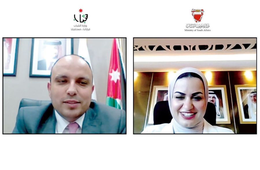 وزير الشباب يبحث ونظيرته البحرينية أوجه