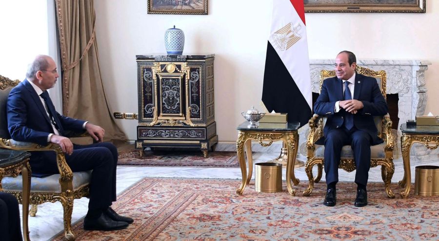 السيسي يستقبل الصفدي.. وهذا ما جاء