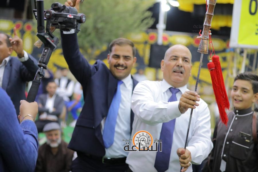 محمد خليف الخوالدة يحتقل بتخرج نجله