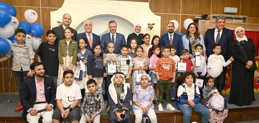 العربي الاسلامي يشارك أطفال مركز الحسين