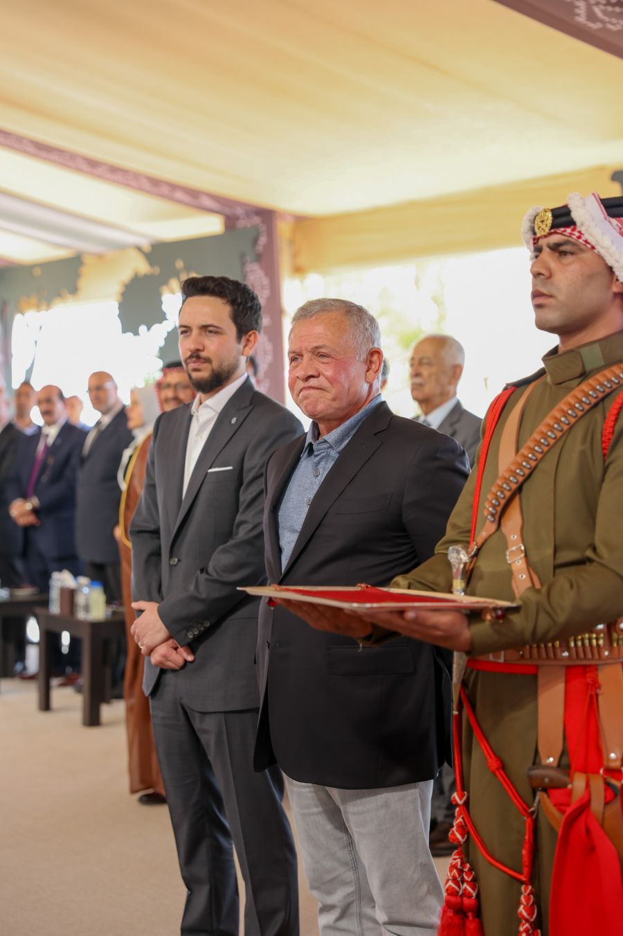 مكرمون من الطفيلة: التكريم الملكي حافز