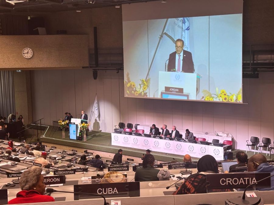 جنيف: طبيشات يلقي كلمة الأردن في