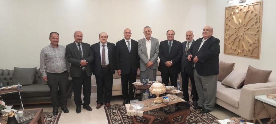 حزب البناء الوطني يكرم وائل عربيات