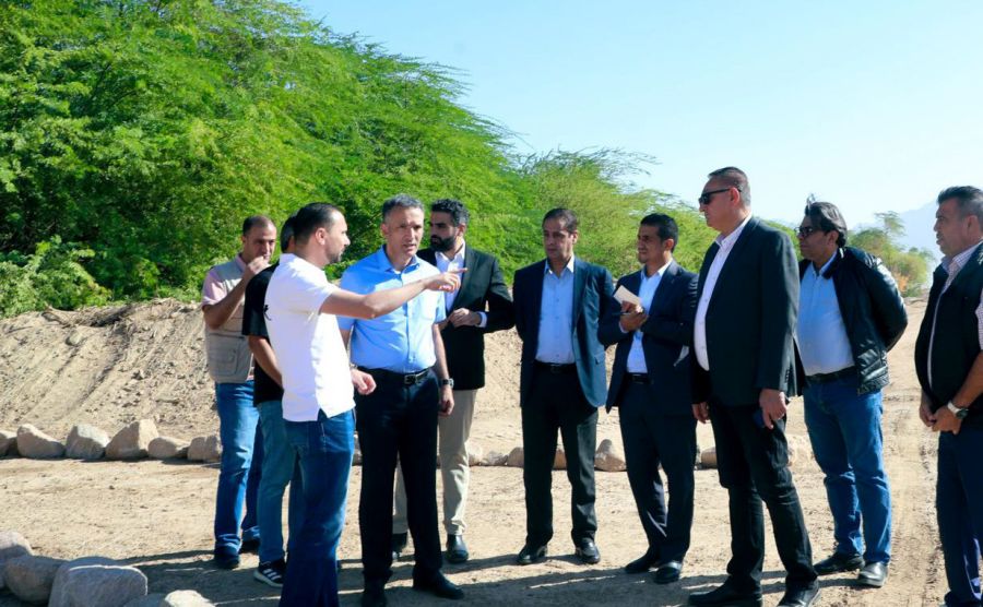 الفايز يتفقد المرحلة الأولى من مشروع