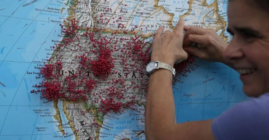 أحزمة الشمس والصدأ والحبوب.. خريطة لا