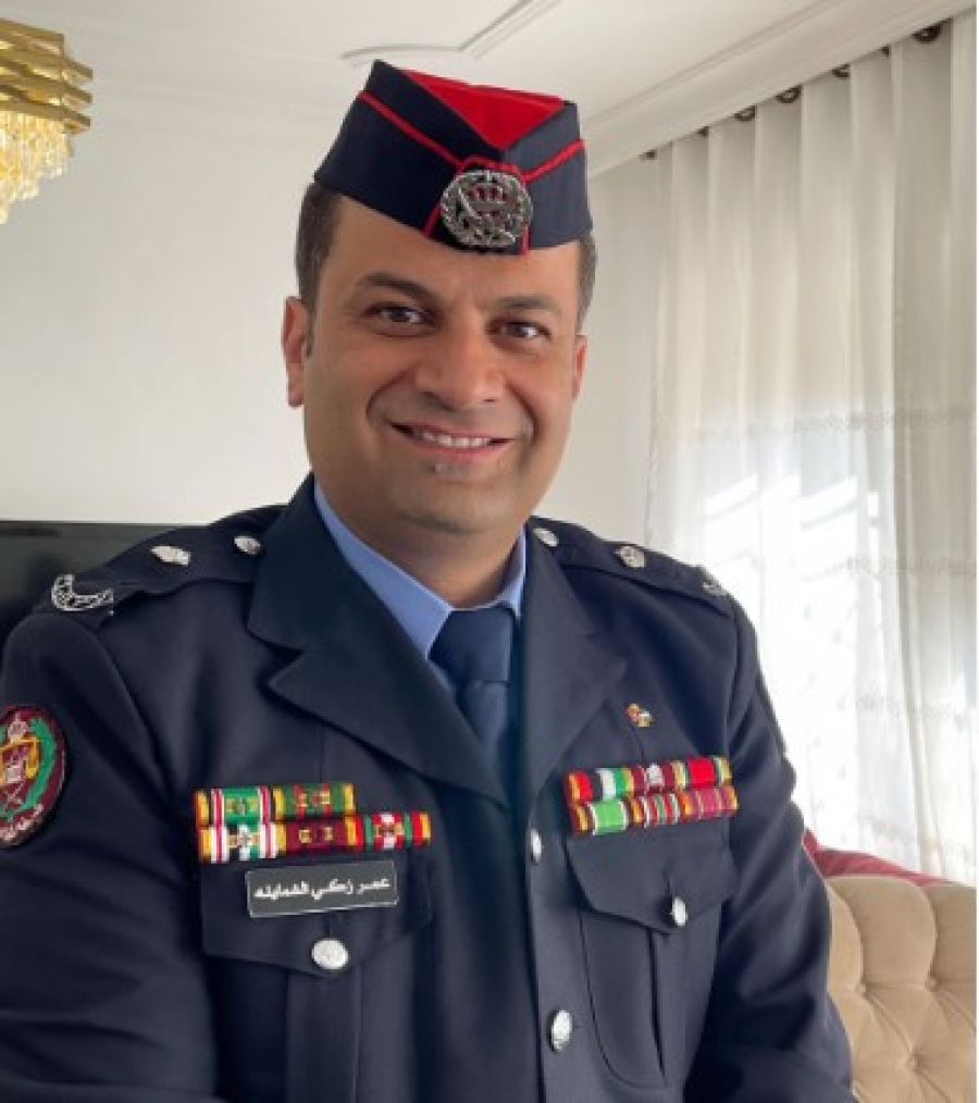 الرائد عمر زكي الشمايلة.. مبارك الإرادة