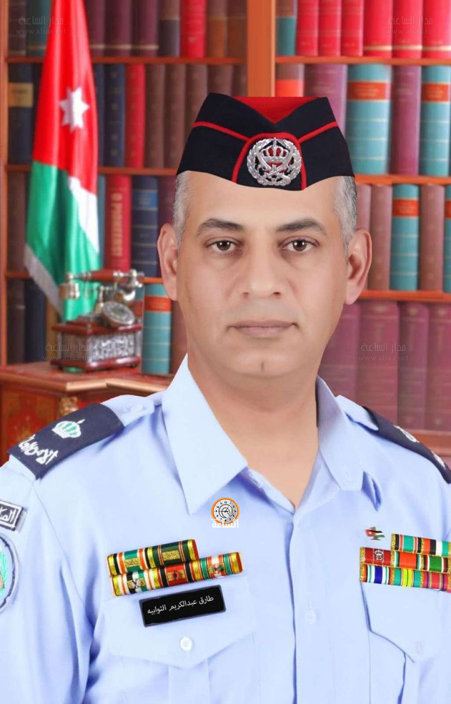 الرائد طارق الثوابيه.. مبارك الارادة الملكية