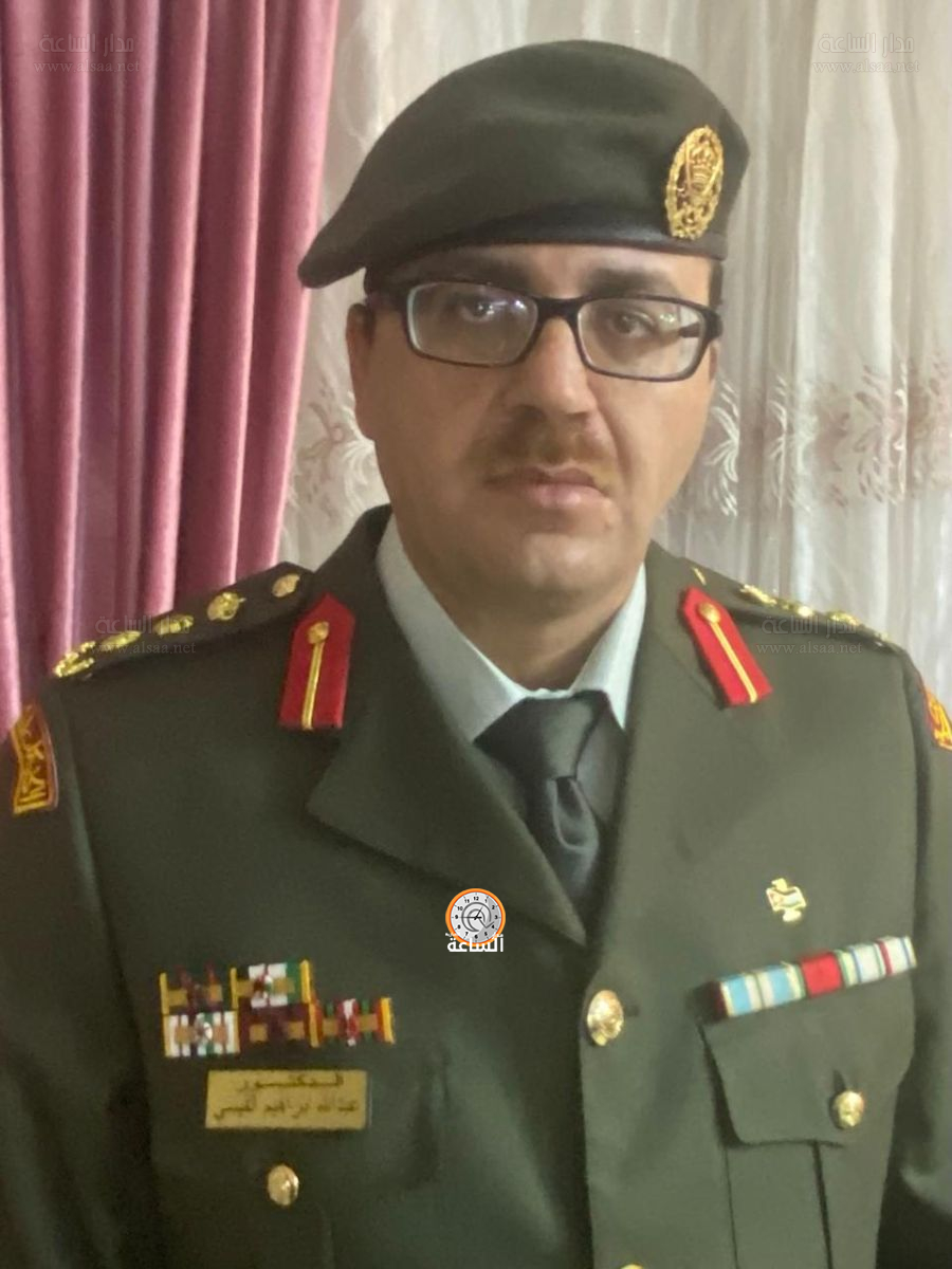 عشائر بني قيس تهنئ ابنها العقيد