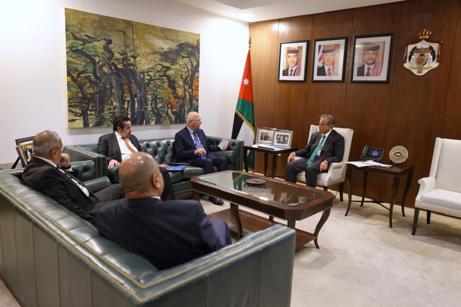 حسان يلتقي نقيبي المهندسين والمقاولين.. ماذا