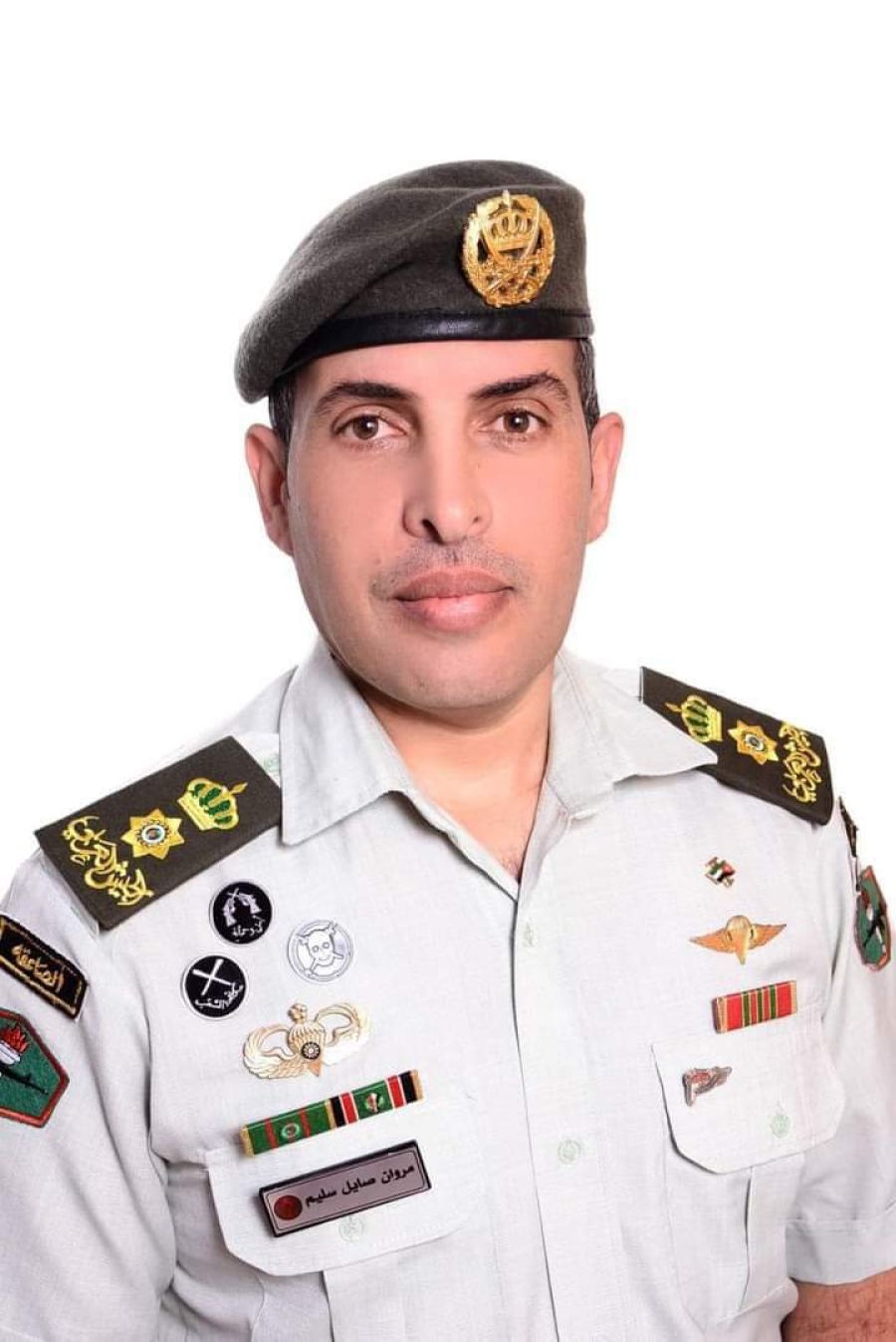 المقدم مروان العجارمه.. مبارك الارادة الملكية