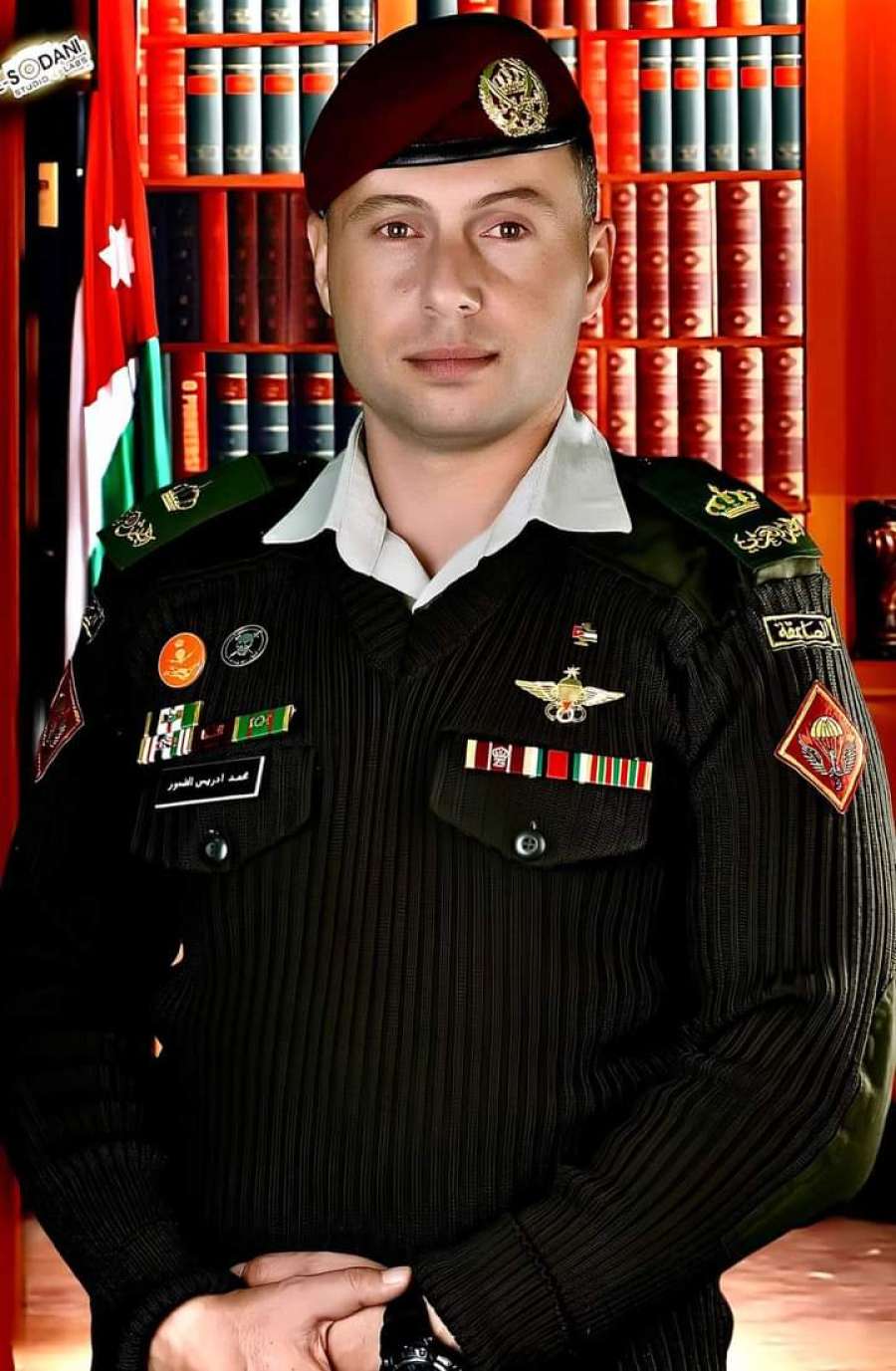 الرائد محمد الضمور.. مبارك الارادة الملكية