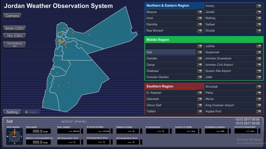 الأرصاد الجوية تدشّن محطتين متطورتين في
