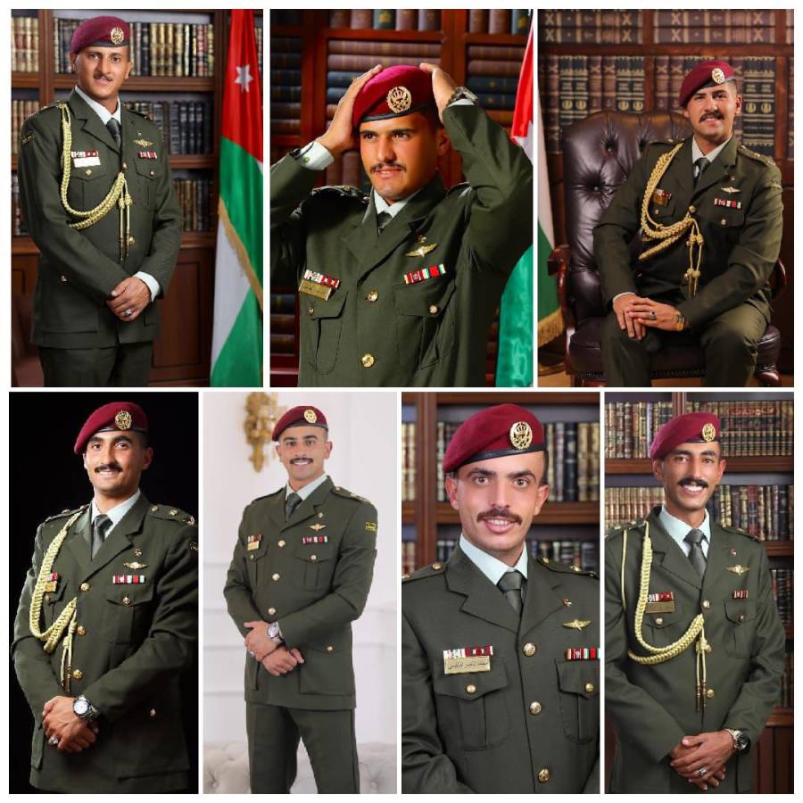 أبناء عشائر السلط تبارك لـ ضباط