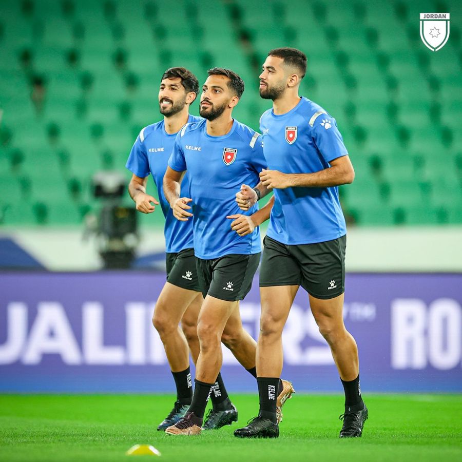 منتخب الأردن ينهي تحضيراته لمواجهة نظيره