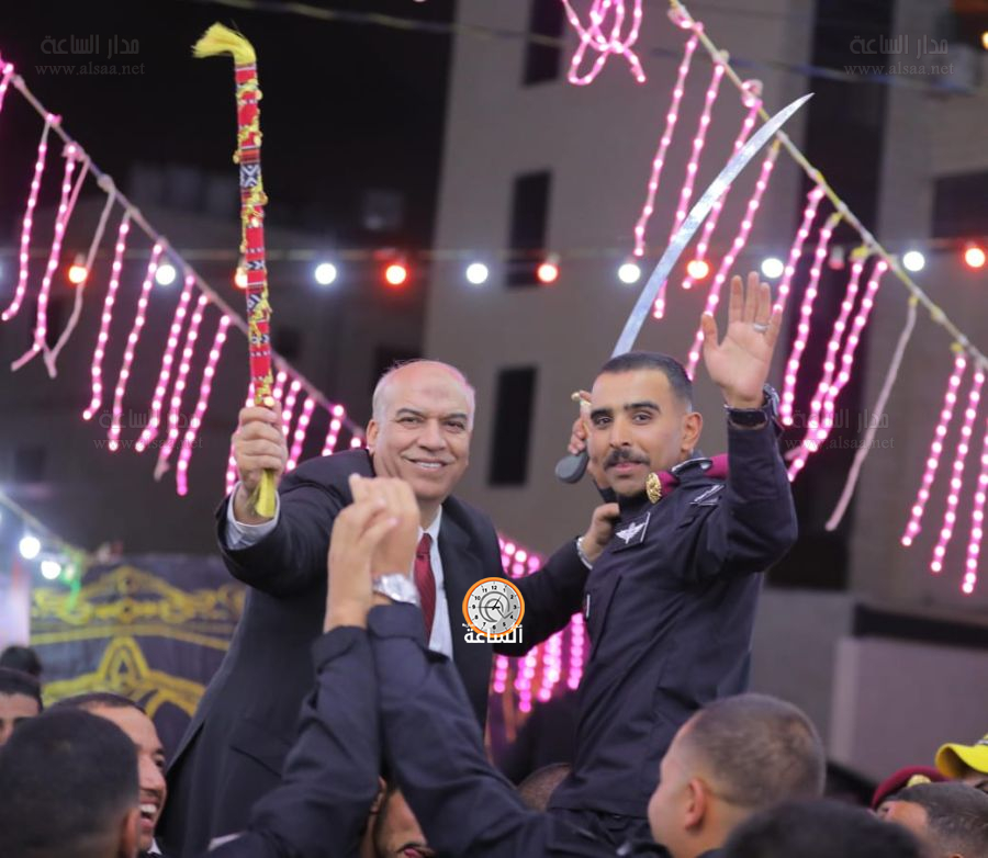 العميد المتقاعد خالد الزيود يستقبل المهنئين