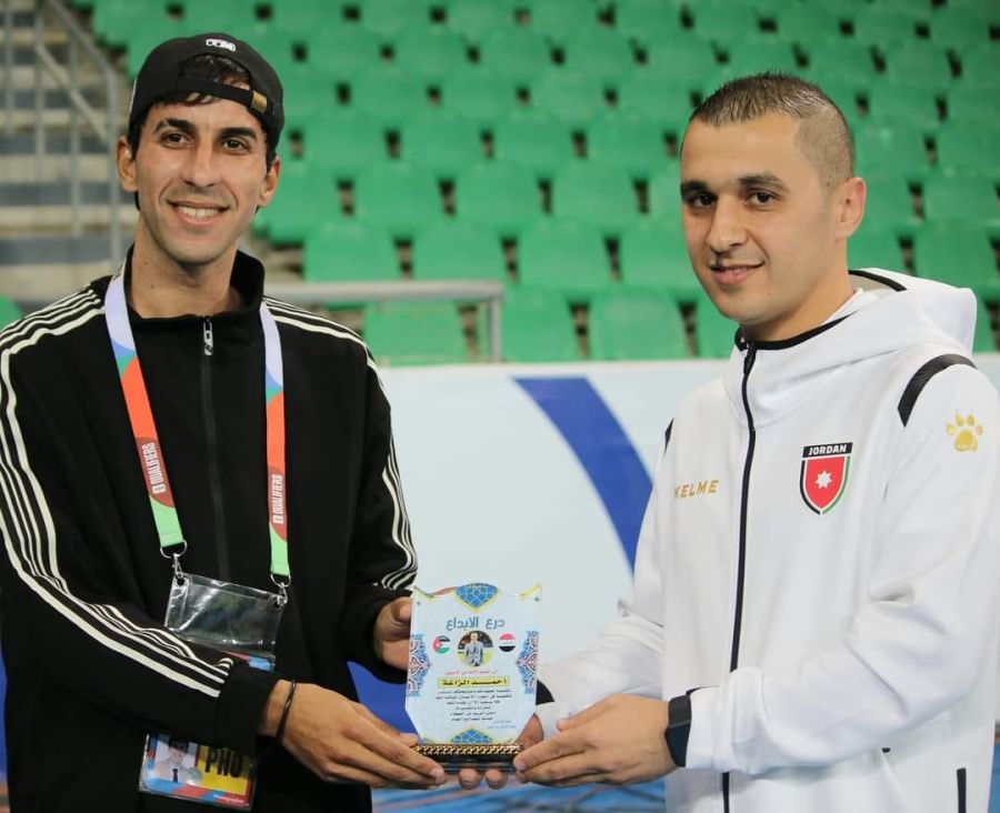 تكريم أحمد الزاغة في العراق