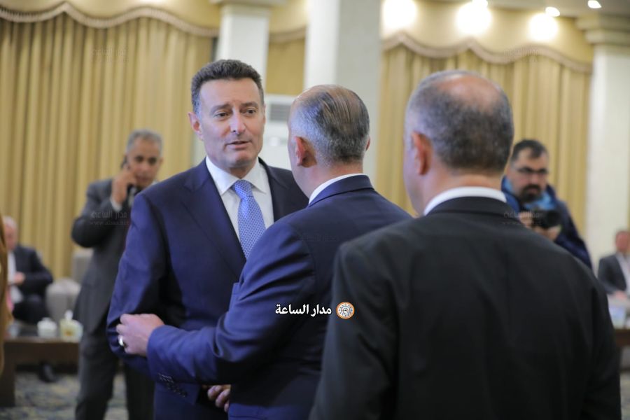 أحمد الصفدي يستقبل المهنئين برئاسة مجلس