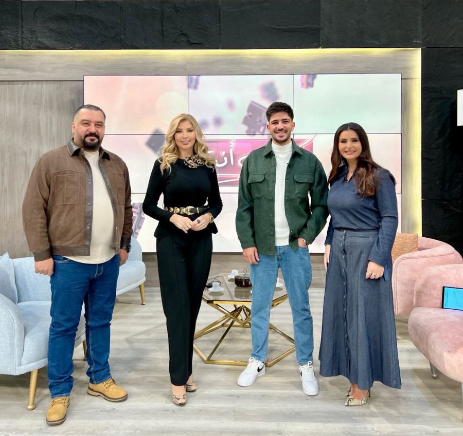 صانع المحتوى محمد أبو شيحة وزوجته