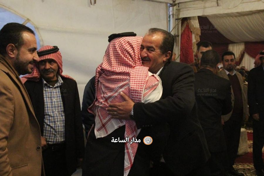 الشيخ فرحان نومان الغويري يولم لشخصيات