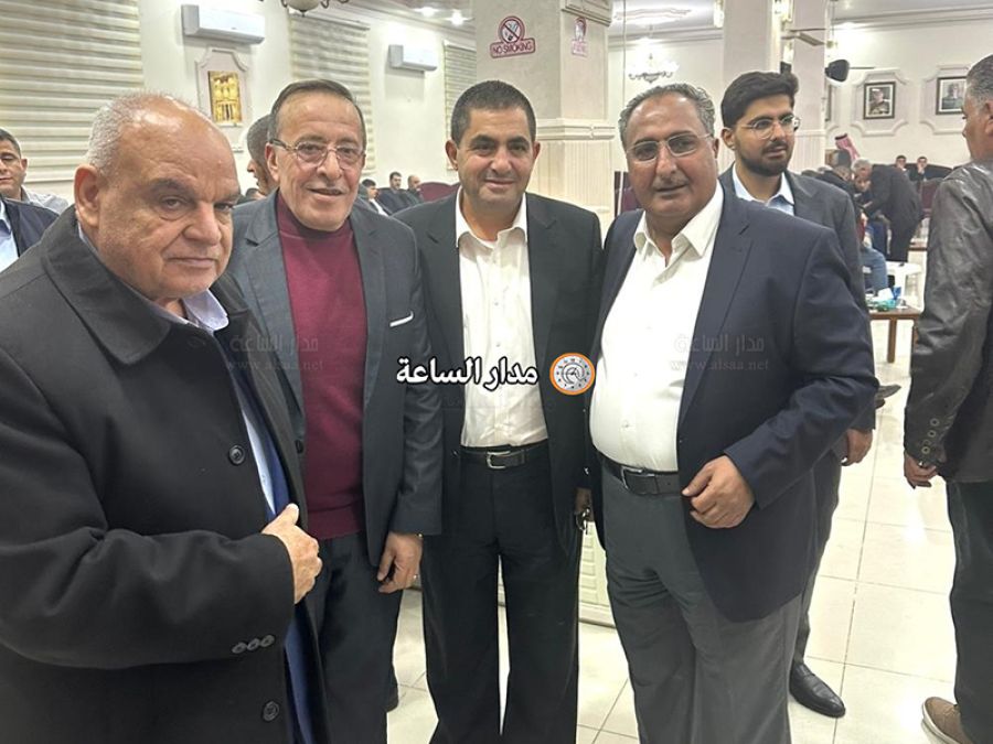 النائب الأول مصطفى الخصاونة يستقبل المهنئين