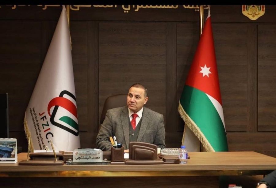 محافظ الزرقاء في هيئة مستثمري المناطق