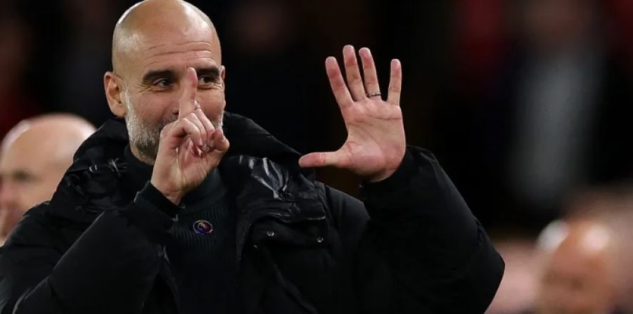 غوارديولا يعلق على لقطة الرقم 6